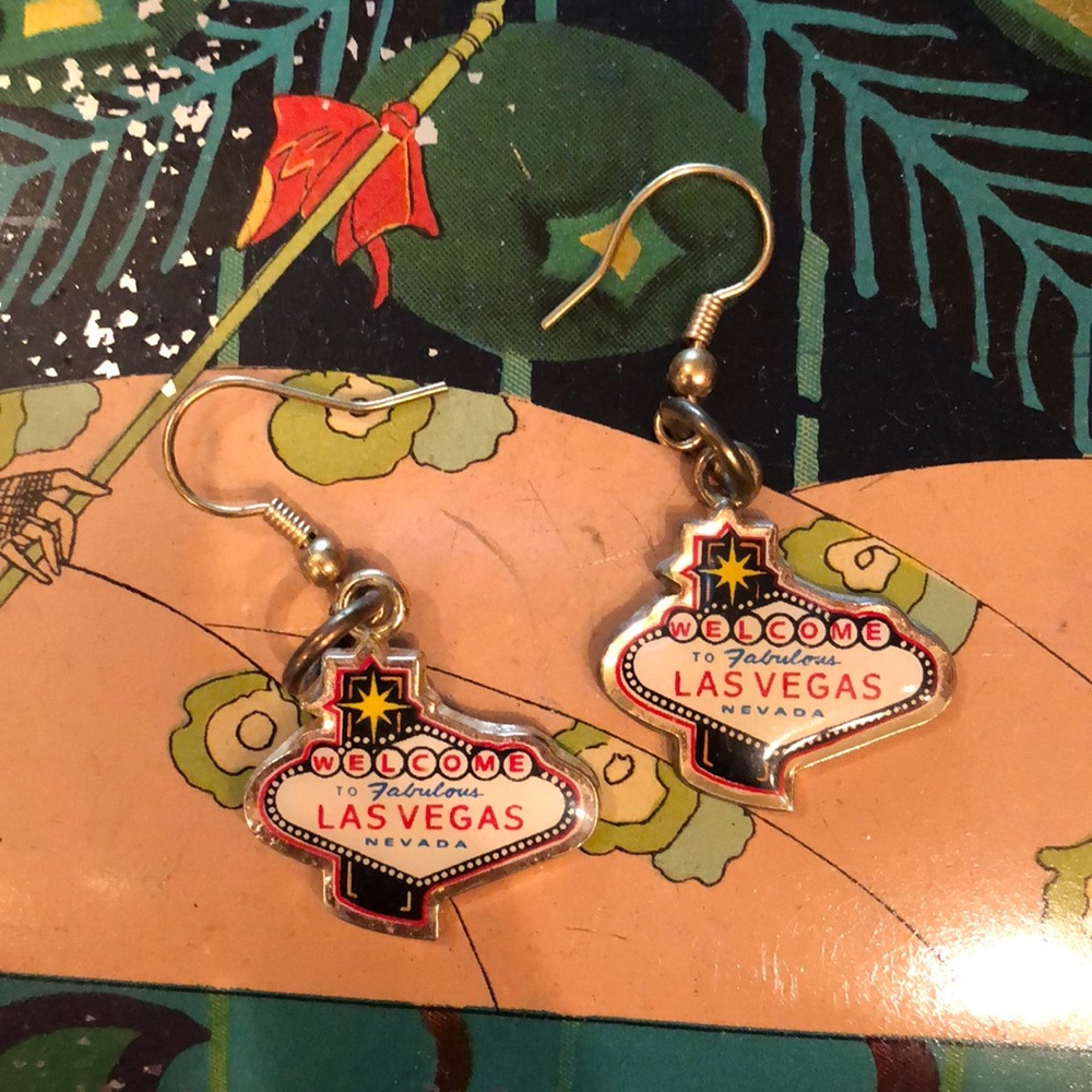 Las Vegas earrings